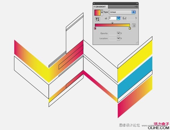 Illustrator制作太空中的怀旧几何矢量,PS教程,图老师教程网