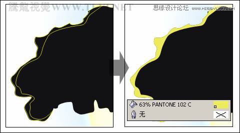 CorelDRAW绘制月圆之夜飞逝的流星教程,PS教程,图老师教程网