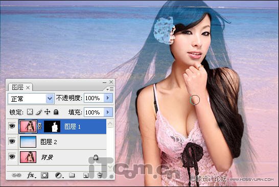 Photoshop使用颜色范围给美图抠图,PS教程,图老师教程网