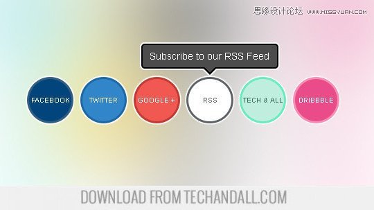33款CSS3实现的绚丽鼠标悬停效果分享,PS教程,图老师教程网