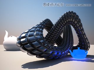 3DMAX结合V-Ray 1.50.SP2创建模糊效果景深,PS教程,图老师教程网