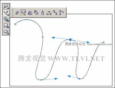 CorelDRAW中的贝塞尔工具详解,PS教程,图老师教程网