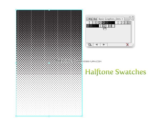 Illustrator创建彩色半调效果,PS教程,图老师教程网