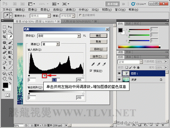 Photoshop基础教程：通过实例解析通道与色阶,PS教程,图老师教程网