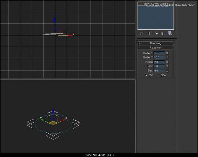 3D MAX建模教程：简单打造实用螺纹模型,PS教程,图老师教程网