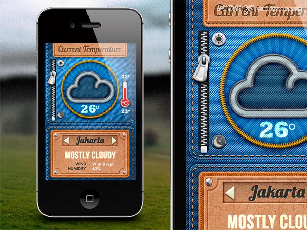 49款优秀的天气类APP界面设计欣赏,PS教程,图老师教程网