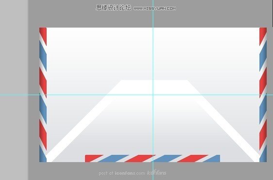 Photoshop绘制一个飘飘的信封图标,PS教程,图老师教程网