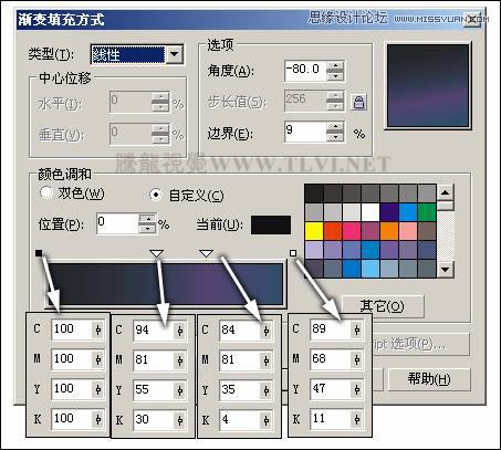 CorelDRAW绘制月圆之夜飞逝的流星教程,PS教程,图老师教程网