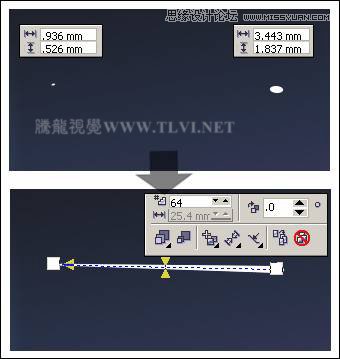 CorelDRAW绘制月圆之夜飞逝的流星教程,PS教程,图老师教程网