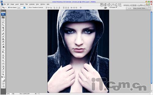 Photoshop制作超炫的另类激光电流效果,PS教程,图老师教程网