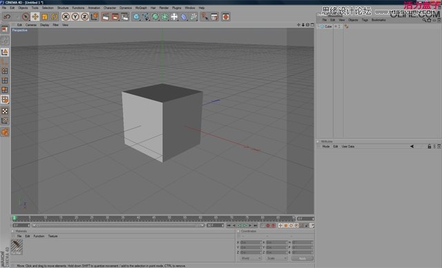 Cinema 4D 绘制3D草坪,PS教程,图老师教程网