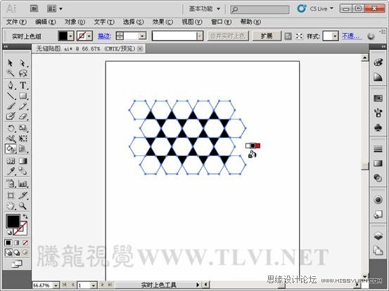 Illustrator基础教程：制作简单的无缝贴图,PS教程,图老师教程网