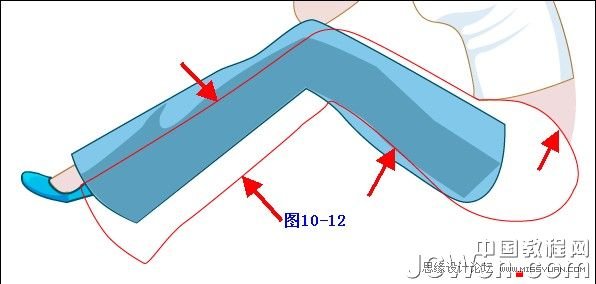 Illustrator插画人物系列之清纯美女的绘制,PS教程,图老师教程网