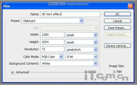 Photoshop制作一款3D立体金属字教程,PS教程,图老师教程网