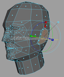 Maya建模教程：人头建模的详细教程,PS教程,图老师教程网