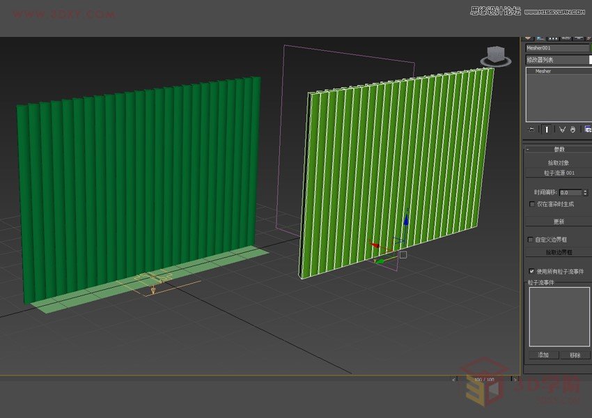 3DMAX制作户外风格翻页广告牌效果,PS教程,图老师教程网