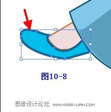 Illustrator插画人物系列之清纯美女的绘制,PS教程,图老师教程网