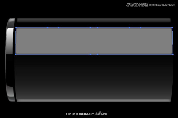 Illustrator绘制质感电池图标,PS教程,图老师教程网