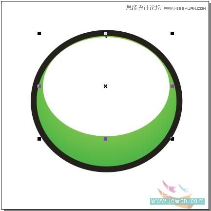 CoreDRAW绘制大眼晴笑容的卡通表情,PS教程,图老师教程网