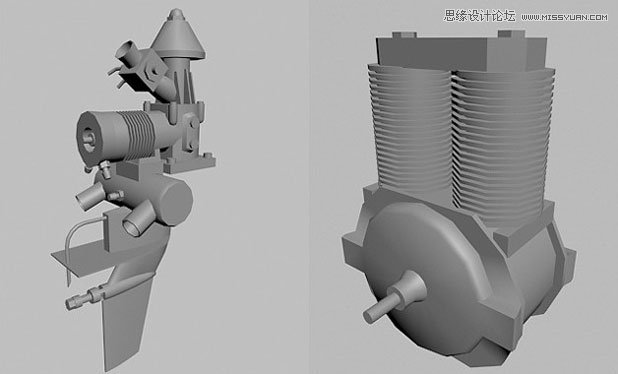 3DMAX制作超酷的外星机器人,PS教程,图老师教程网