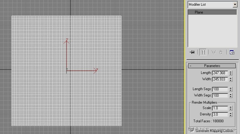 3Dmax实例教程：简单的制作山峰,PS教程,图老师教程网