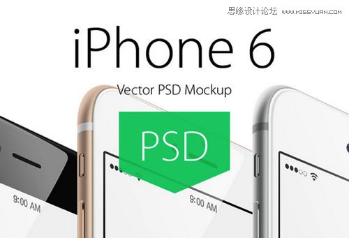 精选国外iPhone6 PSD设备模型素材集合,PS教程,图老师教程网