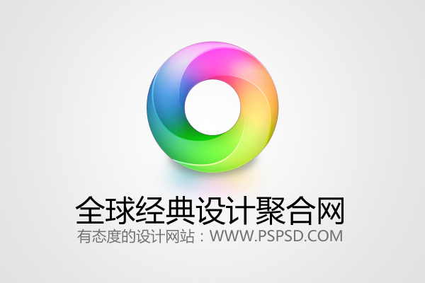 Photoshop制作圆形炫彩LOGO教程,PS教程,图老师教程网