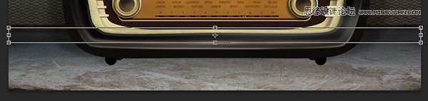 Photoshop结合AI制作逼真的复古收音机,PS教程,图老师教程网
