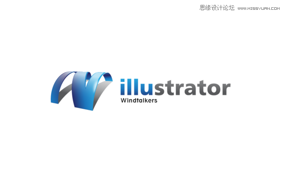 Illustrator巧用绕转功能制作立体LOGO,PS教程,图老师教程网