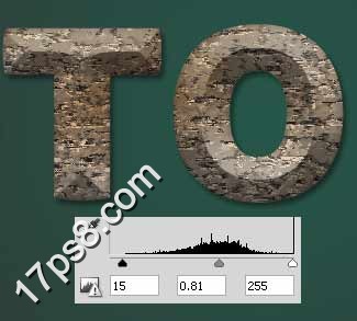 Photoshop制作3D效果的石头字教程,PS教程,图老师教程网