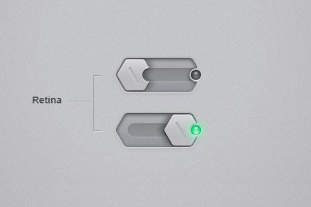 90个免费漂亮的切换开关按钮PSD素材,PS教程,图老师教程网