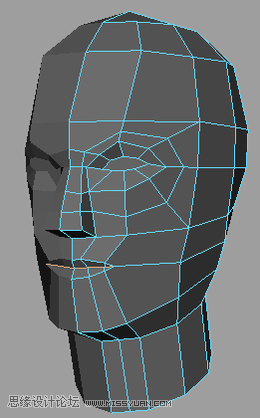 Maya建模教程：人头建模的详细教程,PS教程,图老师教程网