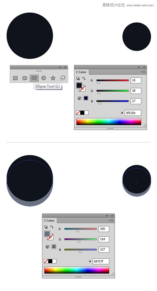 Illustrator绘制大气典雅的灯光背景效果图,PS教程,图老师教程网