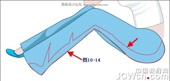 Illustrator插画人物系列之清纯美女的绘制,PS教程,图老师教程网