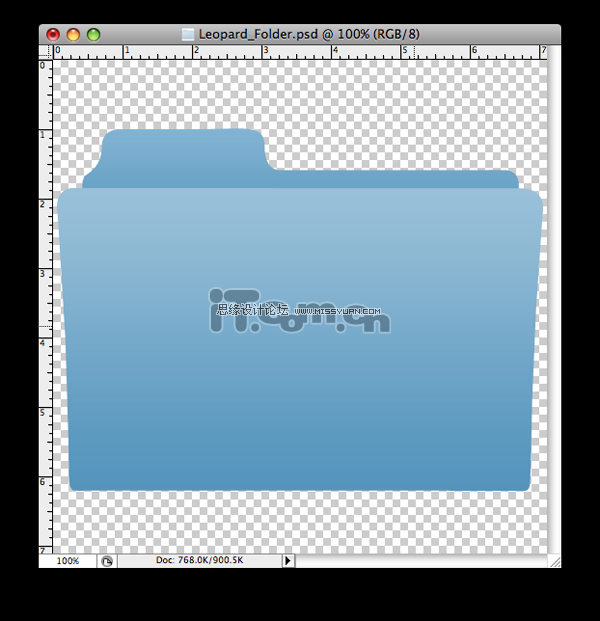 Photoshop绘制漂亮的文件夹图标,PS教程,图老师教程网