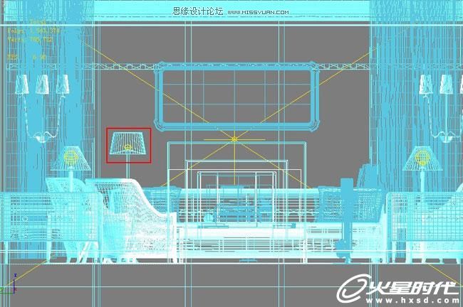 3D MAX实例教程：欧式客厅夜景渲染解析,PS教程,图老师教程网