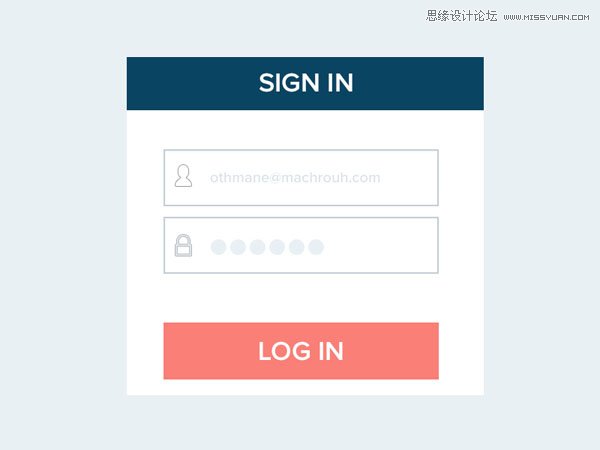 浅谈网页与APP中那些优美的登陆表单,PS教程,图老师教程网