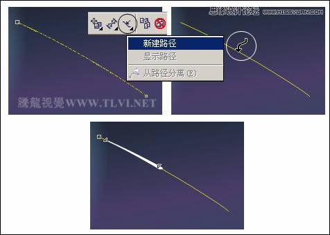 CorelDRAW绘制月圆之夜飞逝的流星教程,PS教程,图老师教程网