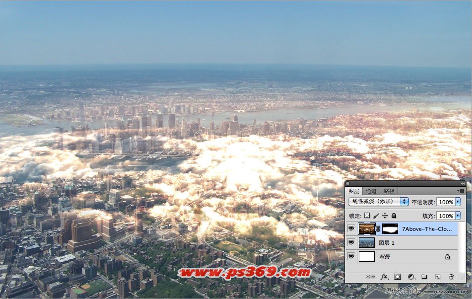 Photoshop合成战争中的城市场景,PS教程,图老师教程网