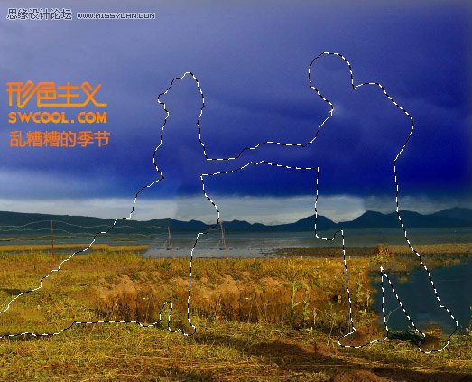 Photoshop CS5新功能来制作单人照效果,PS教程,图老师教程网