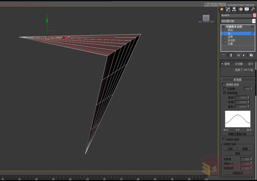 3DMAX详解如何建造鱼鳞状建筑模型,PS教程,图老师教程网