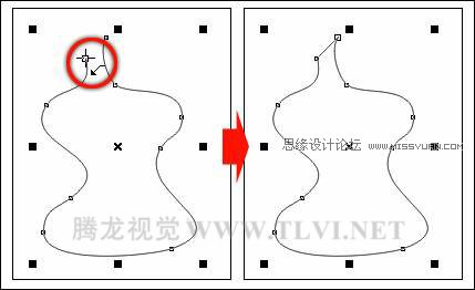 CorelDRAW中手绘工具的用法,PS教程,图老师教程网