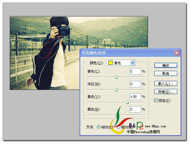 Photoshop简单三步调出帅哥照片复古色,PS教程,图老师教程网