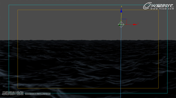 使用3ds Max创建平静的海面和美丽的夕阳,PS教程,图老师教程网