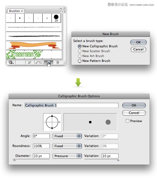 Illustrator基础教程：在AI中设置Wacom写字笔,PS教程,图老师教程网