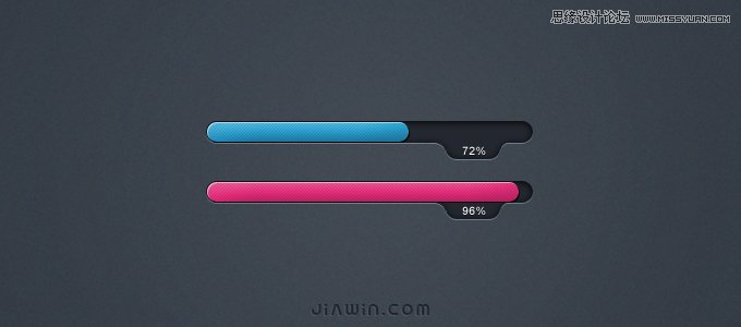 让人不得不爱的22个UI进度条设计欣赏,PS教程,图老师教程网