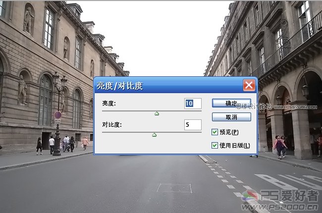 Photoshop调色教程：调出冷色调质感街景图,PS教程,图老师教程网