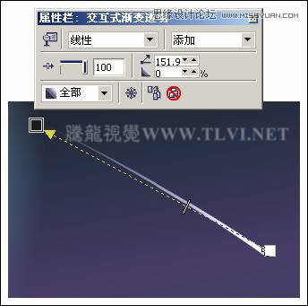 CorelDRAW绘制月圆之夜飞逝的流星教程,PS教程,图老师教程网