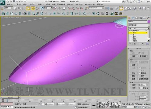 3Ds Max教程：解析窝瓜的面片建模教程,PS教程,图老师教程网