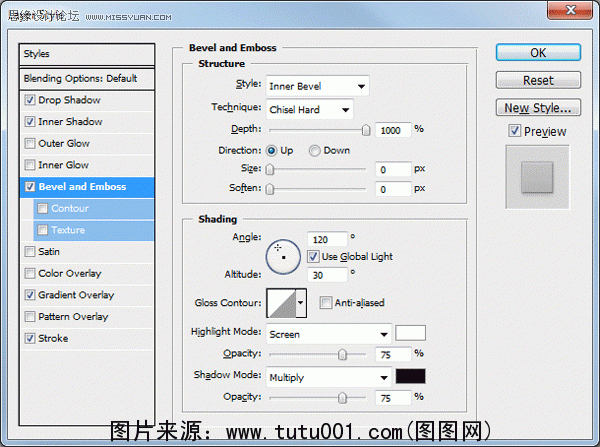 Photoshop设计简洁的iphone网站首页布局,PS教程,图老师教程网